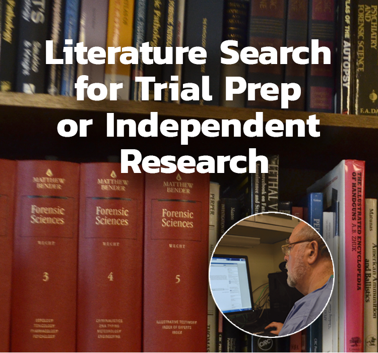 Literature Search for Trial Prep or Independent Research